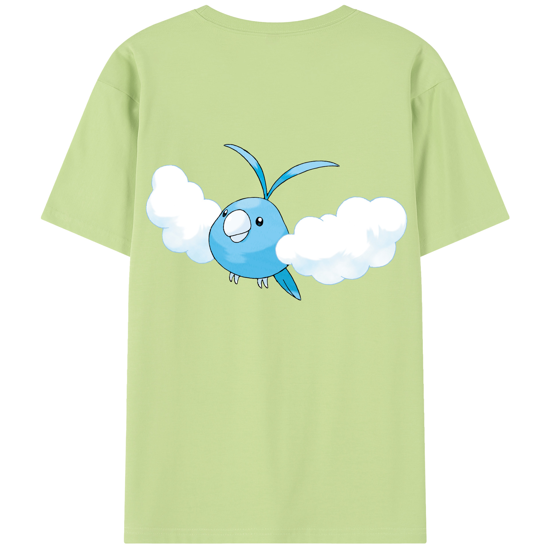 （画像用） ポケットモンスター Pokémon 綿100％半袖Tシャツ（背面プリント）